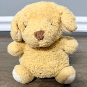 Mon Ami Weighted Bottom Peanut Petit Puppy Plush